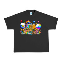 Pigment Black pride wine cups Urban Heavy Tee - Zillion Design Studio