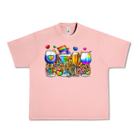 Salmon pride wine cups Urban Heavy Tee - Zillion Design Studio