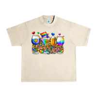 Sandshell pride wine cups Urban Heavy Tee - Zillion Design Studio