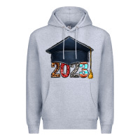 Heather Grey 2023 graduation hat bbs Premium Hoodie - BundleAndBundleShop