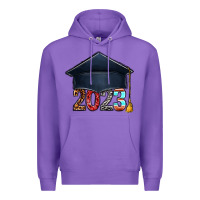 Purple 2023 graduation hat bbs Premium Hoodie - BundleAndBundleShop