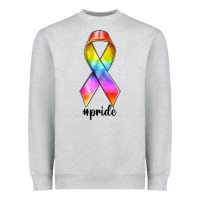 Pride Ribbon Heavyweight Sweatshirt | Teevron