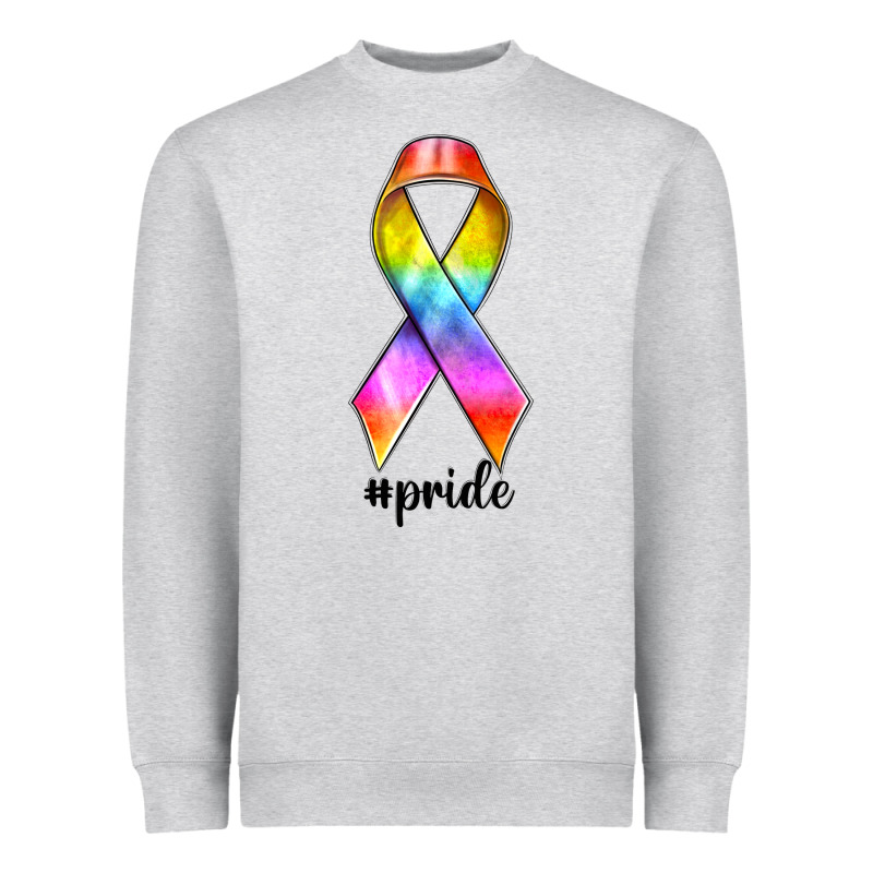 Pride Ribbon Heavyweight Sweatshirt by texasbilliewilder | Teevron