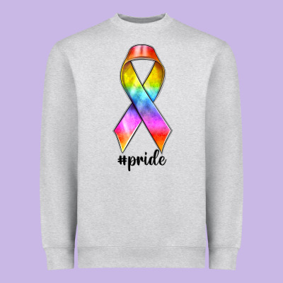 Heavyweight Sweatshirt pride ribbon