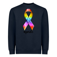Navy pride ribbon Heavyweight Sweatshirt - texasbilliewilder