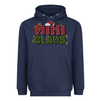 Navy mini claus Heavyweight Hoodie - MaliasSmallBusiness