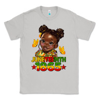 Moon Dust juneteenth 1865 afro girl Classic Tee - HRA Design Shop