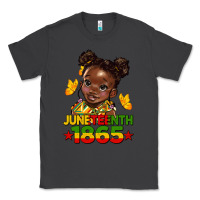 Smoke juneteenth 1865 afro girl Classic Tee - HRA Design Shop
