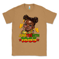 Toasted Coconut juneteenth 1865 afro girl Classic Tee - HRA Design Shop