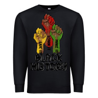 Black black history malia Premium Sweatshirt - MaliasSmallBusiness