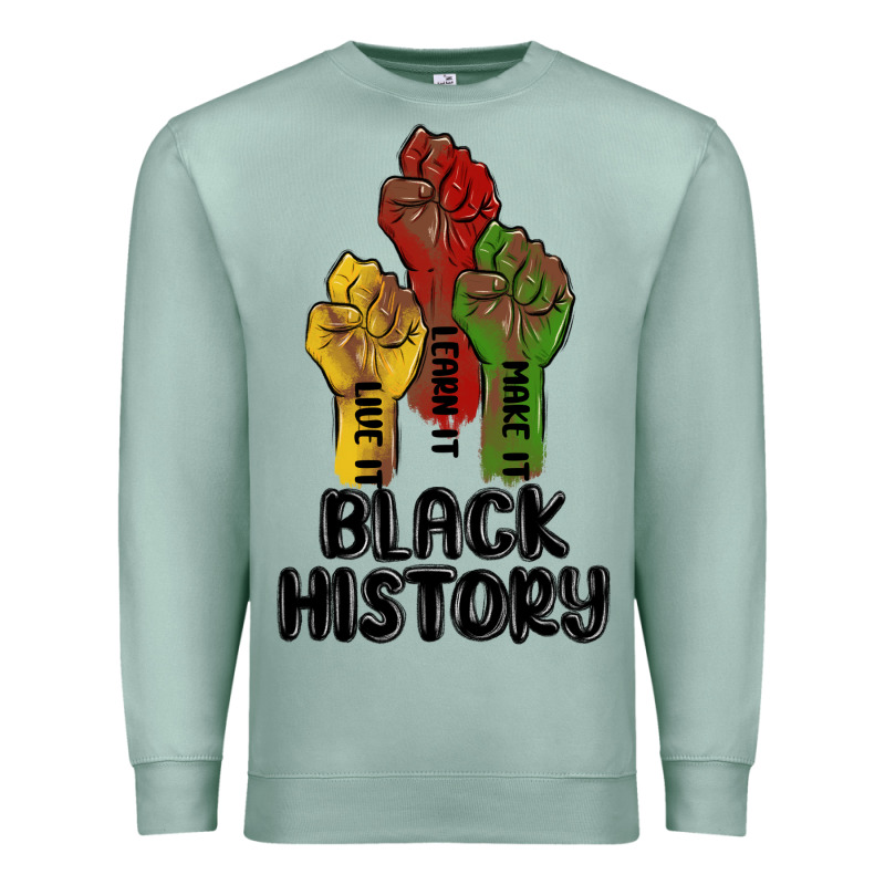 Black History Malia Premium Sweatshirt by MaliasSmallBusiness | Teevron