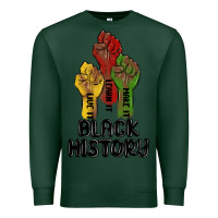 Sports Green black history malia Premium Sweatshirt - MaliasSmallBusiness