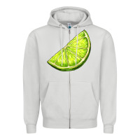 Dove Grey lime for gin Zipper Hoodie - AdoDesignShop