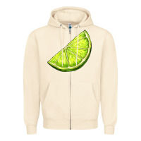 Sandshell lime for gin Zipper Hoodie - AdoDesignShop