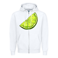 White lime for gin Zipper Hoodie - AdoDesignShop