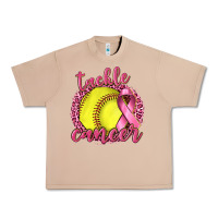 Burro Tackle Cancer Softball Urban Heavy Tee - texasbilliewilder