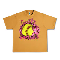 Peanut Butter Tackle Cancer Softball Urban Heavy Tee - texasbilliewilder