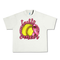 Pistachio Tackle Cancer Softball Urban Heavy Tee - texasbilliewilder
