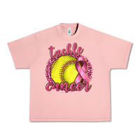 Salmon Tackle Cancer Softball Urban Heavy Tee - texasbilliewilder
