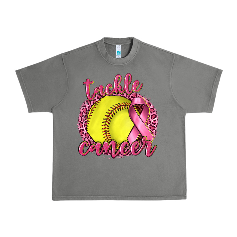 Tackle Cancer Softball Urban Heavy Tee by texasbilliewilder | Teevron