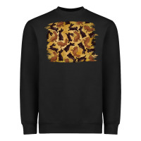 Black Bunny Pattern Heavyweight Sweatshirt - RanaPortraitStore