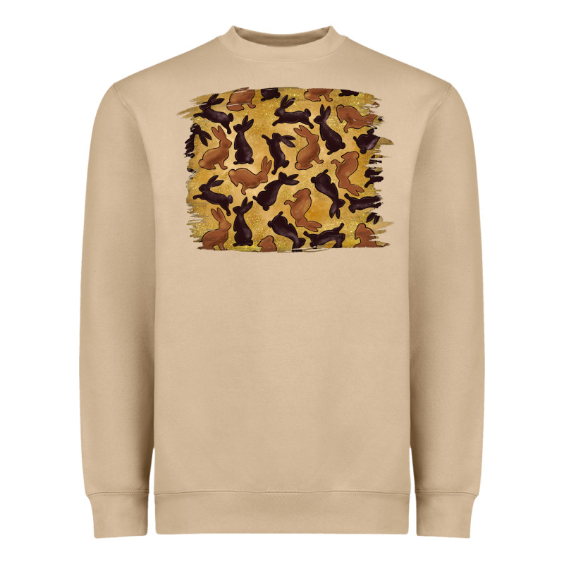Bunny Pattern Heavyweight Sweatshirt by RanaPortraitStore | Teevron
