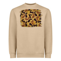 Mushroom Bunny Pattern Heavyweight Sweatshirt - RanaPortraitStore