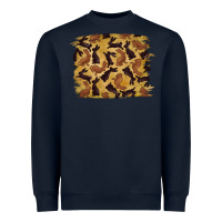 Navy Bunny Pattern Heavyweight Sweatshirt - RanaPortraitStore