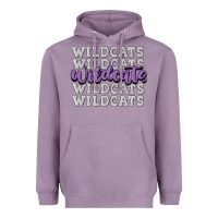 Lavender wildcats football Heavyweight Hoodie - MaliasSmallBusiness