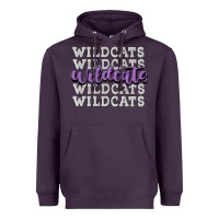 Plum wildcats football Heavyweight Hoodie - MaliasSmallBusiness