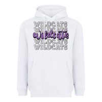 White wildcats football Heavyweight Hoodie - MaliasSmallBusiness