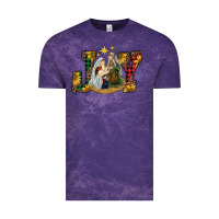 Cloud Purple joy holy family Vintage Tee - RanaPortraitStore