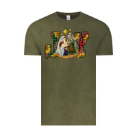 Vintage Olive joy holy family Vintage Tee - RanaPortraitStore