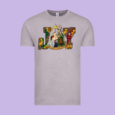 Joy Holy Family Vintage Tee Designed By Ranaportraitstore