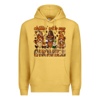 Antique Gold chilling with my gnomies bbs Premium Hoodie - BundleAndBundleShop