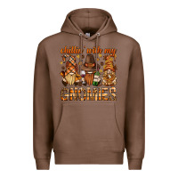 Chestnut chilling with my gnomies bbs Premium Hoodie - BundleAndBundleShop