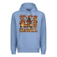 Colony Blue chilling with my gnomies bbs Premium Hoodie - BundleAndBundleShop
