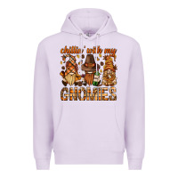 Lilac chilling with my gnomies bbs Premium Hoodie - BundleAndBundleShop