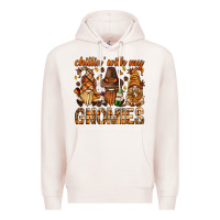 Pale Pink chilling with my gnomies bbs Premium Hoodie - BundleAndBundleShop