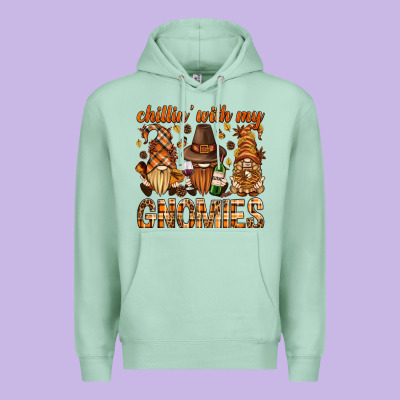 Chilling With My Gnomies Bbs Premium Hoodie Designed By Bundleandbundleshop