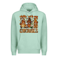 Seafoam chilling with my gnomies bbs Premium Hoodie - BundleAndBundleShop