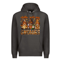 Smoke chilling with my gnomies bbs Premium Hoodie - BundleAndBundleShop