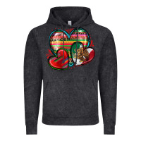 Vintage Black mexican hearts Vintage Hoodie - Zillion Design Studio