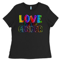Black love has no gender Ladies Tee - AdoDesignShop