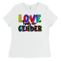 White love has no gender Ladies Tee - AdoDesignShop