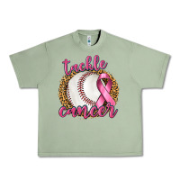 Oil Green Tackle Cancer Baseball Urban Heavy Tee - texasbilliewilder