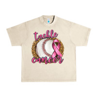 Sandshell Tackle Cancer Baseball Urban Heavy Tee - texasbilliewilder