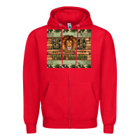 Red dad the king Zipper Hoodie - Artiststas