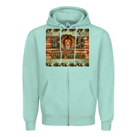 Seafoam dad the king Zipper Hoodie - Artiststas