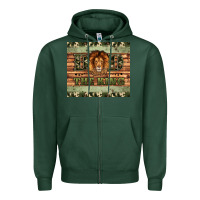 Sports Green dad the king Zipper Hoodie - Artiststas